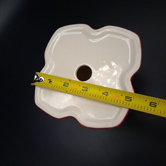 Partylite Tuscan Bohemian Spice Candle Taper Holder Ceramic Floral Design - Picture 10 of 12